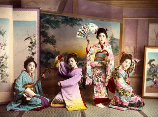 Geisha coloured image